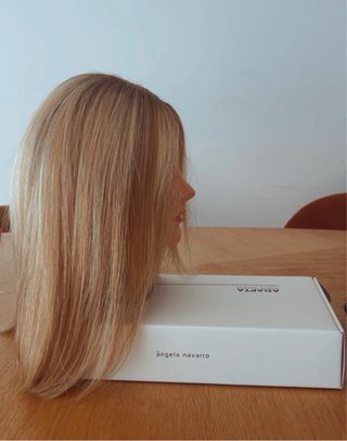 Peluca pelo natural Angela Navarro