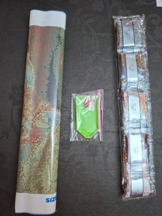 3 kit de pintura de diamantes 5D (Diamond Painting