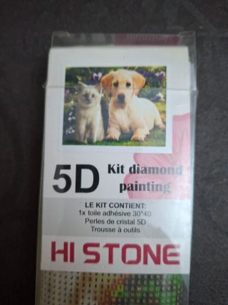 3 kit de pintura de diamantes 5D (Diamond Painting