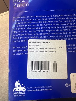 El principe de la niebla