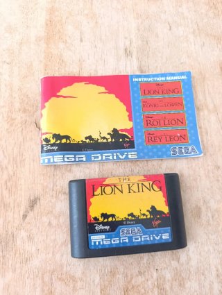 Rey león Sega Mega Drive videojuego megadrive