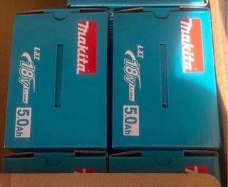 2 Baterías Makita LXT 18V 5.0Ah