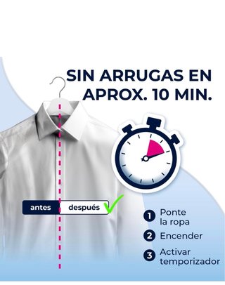 Planchador y secador de camisas Cleanmaxx