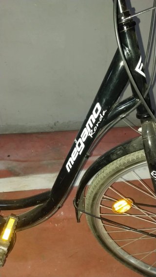 Bicicleta de Paseo Mujer Megamo City Negra