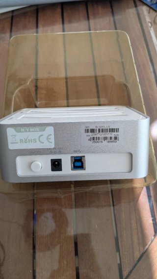 Icy Box Docking Station Clonadora USB 3.0