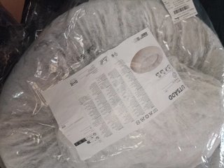 Cama para mascotas UTSADD IKEA gris