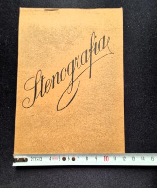 Quaderno Vintage Stenografia