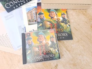 Age of Empires II Conquerors Pc caja grande españo