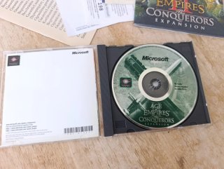 Age of Empires II Conquerors Pc caja grande españo