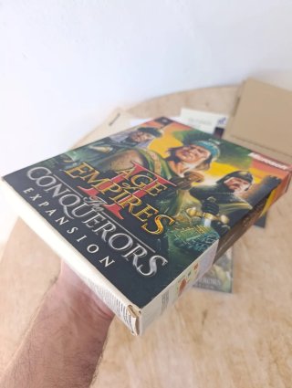 Age of Empires II Conquerors Pc caja grande españo