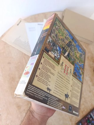 Age of Empires II Conquerors Pc caja grande españo