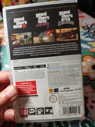 Grand Theft Auto Trilogy Definitive Switch