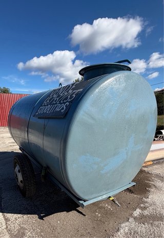 Depósito para agua/gasoil 5000L con soporte