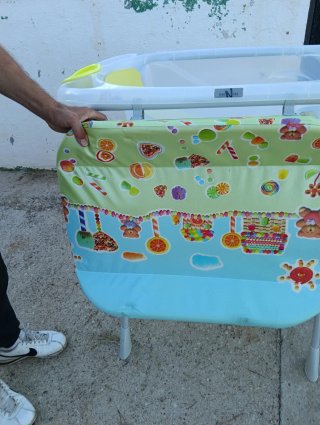 Bañera para bebé plegable