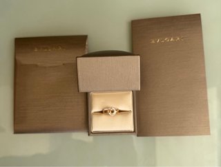 Anillo Bvlgari Oro Rosa 18kt Diamante Madreperla