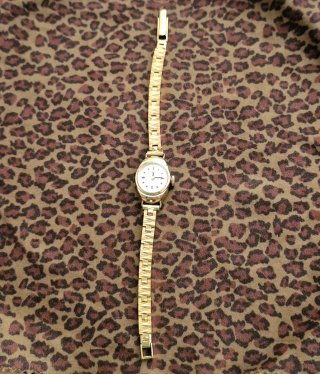Reloj Ankra Record Vintage Chapado Oro