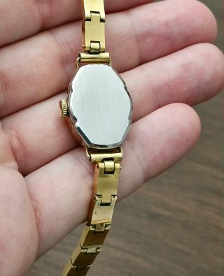 Reloj Ankra Record Vintage Chapado Oro