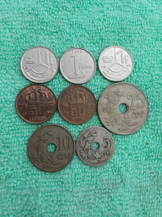 17 Monedas Bélgica