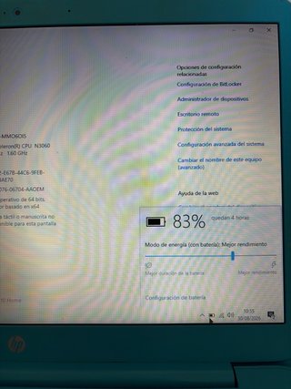 Portátil HP Stream 14 Azul