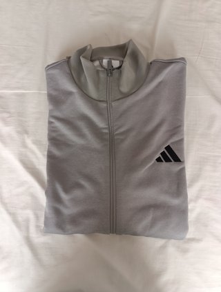 Sudadera Adidas Clásica Hombre Gris