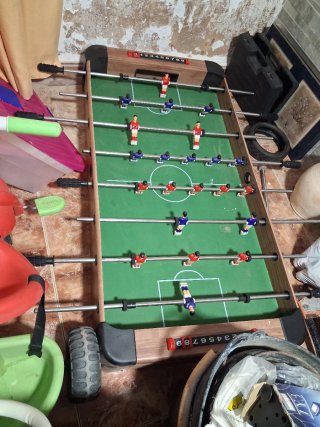 Futbolín mediano faltan patas