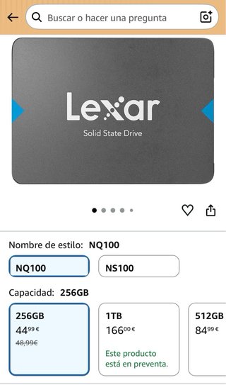 Lexar SSD 2.5” 240GB