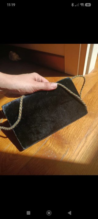 Pochette da sera vintage ricamata