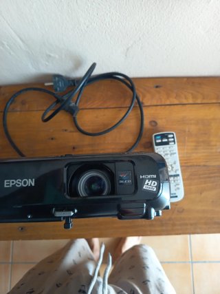 Proyector Epson Negro EH-TW490