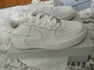 Nike Air Force 1 Bambini Bianche