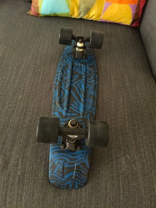 Monopatín Penny Quicksilver Azul
