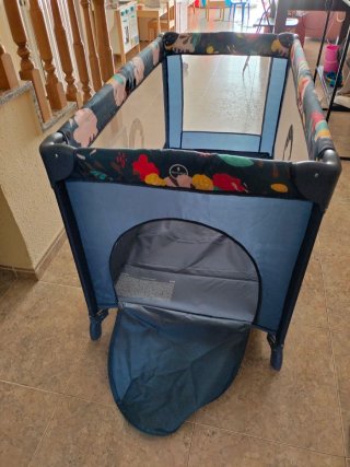 Cuna de viaje con colchon