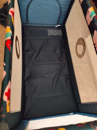 Cuna de viaje con colchon