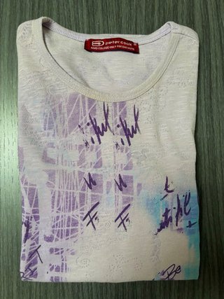 Camiseta Peter Cook M Morada violeta