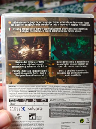 Videojuego Warhammer Mechanicus Switch