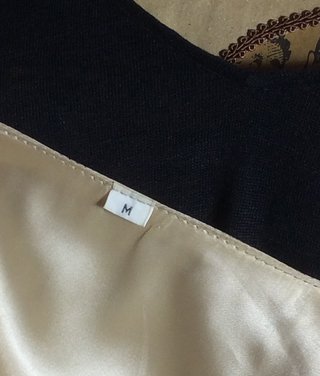 Chaleco de piel beige