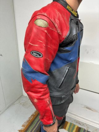 Mono de piel para moto MILINE