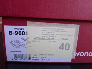Sandalias Wonders, talla 40, nuevas