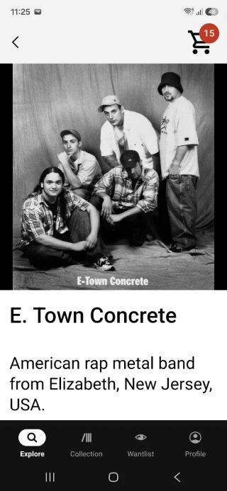 E.TOWN CONCRETE CD, RAP METAL