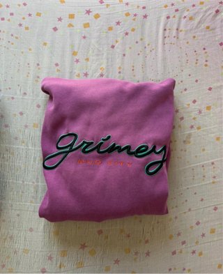 Sudadera Grimey Morada con Logo