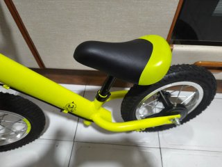 Bicicleta infantil verde
