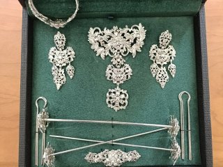Aderezo Fallera Plata Serres