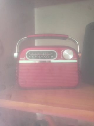 Radio Sam Roja Portátil