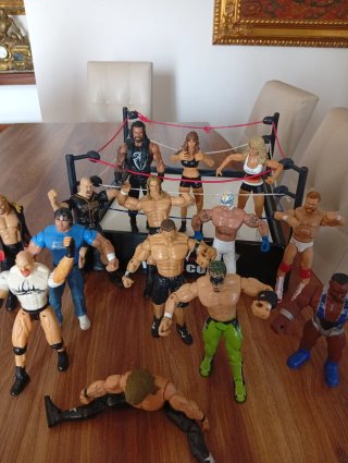 Wrestling 14 personaggi vintage