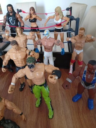Wrestling 14 personaggi vintage