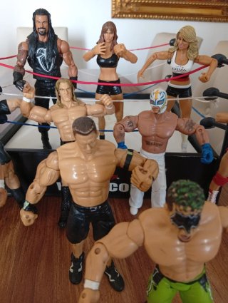 Wrestling 14 personaggi vintage
