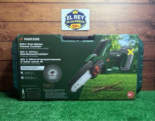 Mini motosierra Parkside 20V con maletín