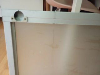 Puertas Pax Ikea cristal y metal