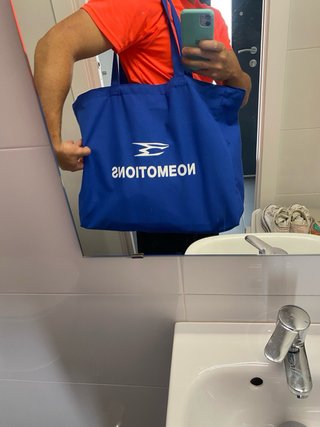 Tote bag  Noemotions Azul