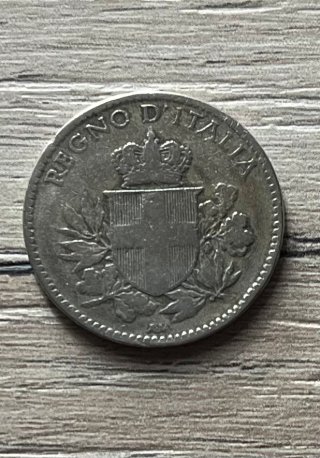 Moneta 20 Centesimi Esagono Regno d'Italia 1918