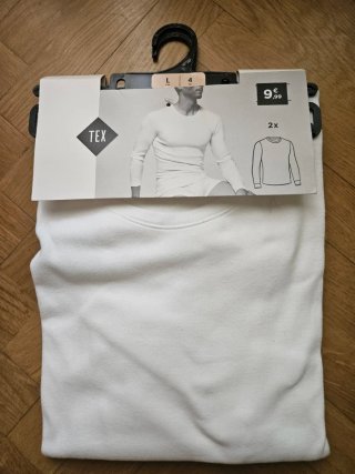 Camiseta TEX manga larga algodón Talla L
